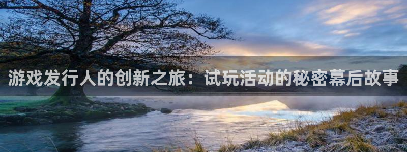 bbin视讯香烟图片：游戏发行人的创新之旅：试玩活动的秘密幕后故事